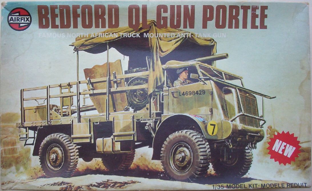 Airfix 35 Bedford QL Gun Portee