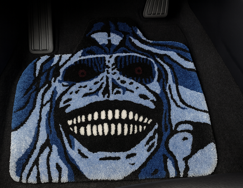 Handgetuftete SideRide Auto Fußmatte von SideSocks