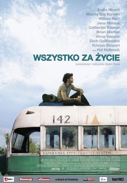 Wszystko za życie / Into the Wild (2007) PL 720p.BDRip.XviD.AC3-ELiTE / Lektor PL