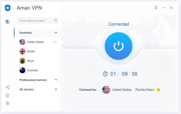 AMAN VPN v2.1.0 Multilingual