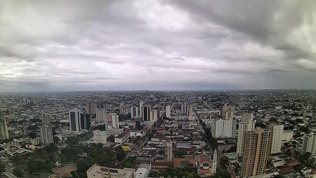 Campo Grande nesta manhã de terça-feira