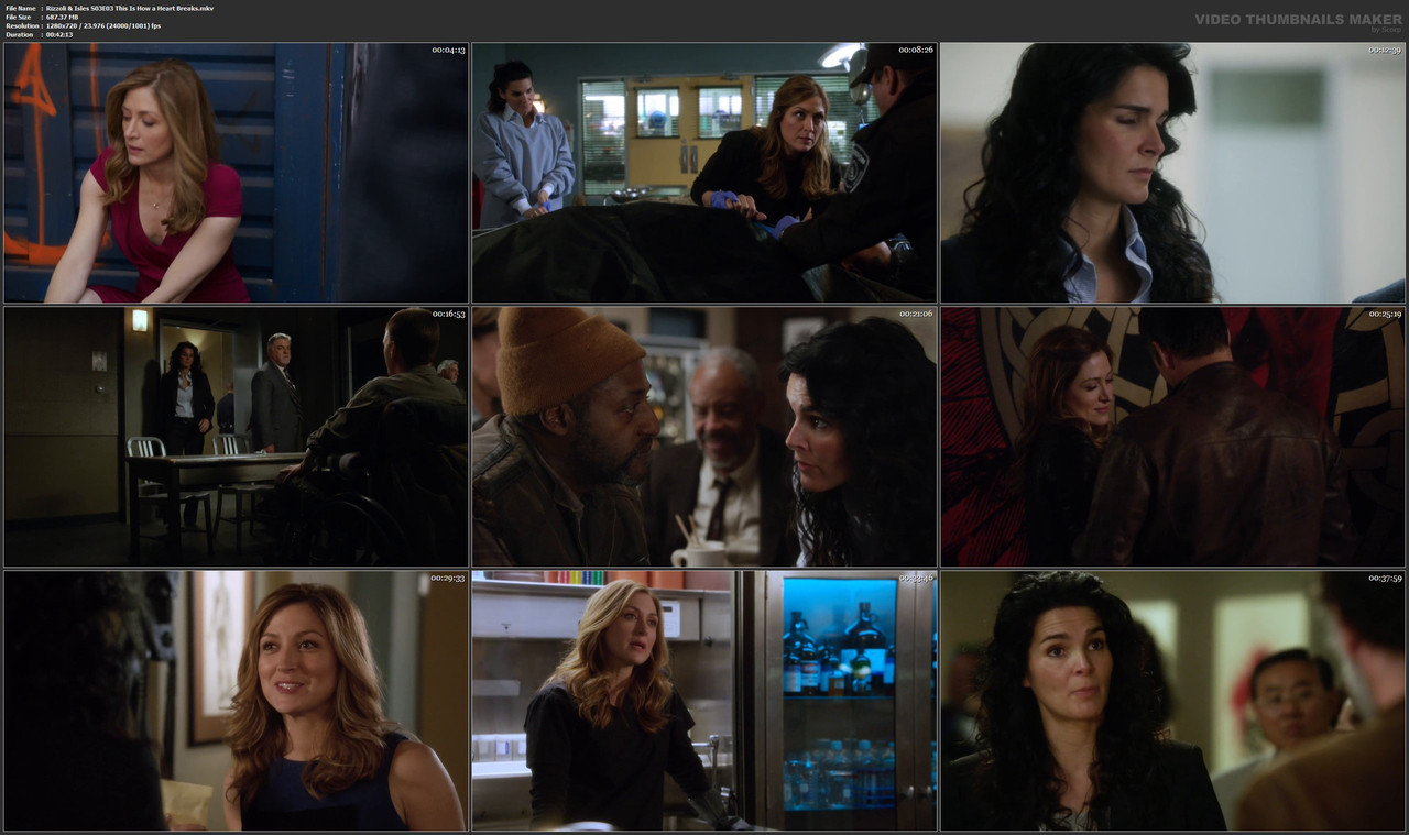 Rizzoli & Isles S03E03 This Is How a Heart Breaks.mkv