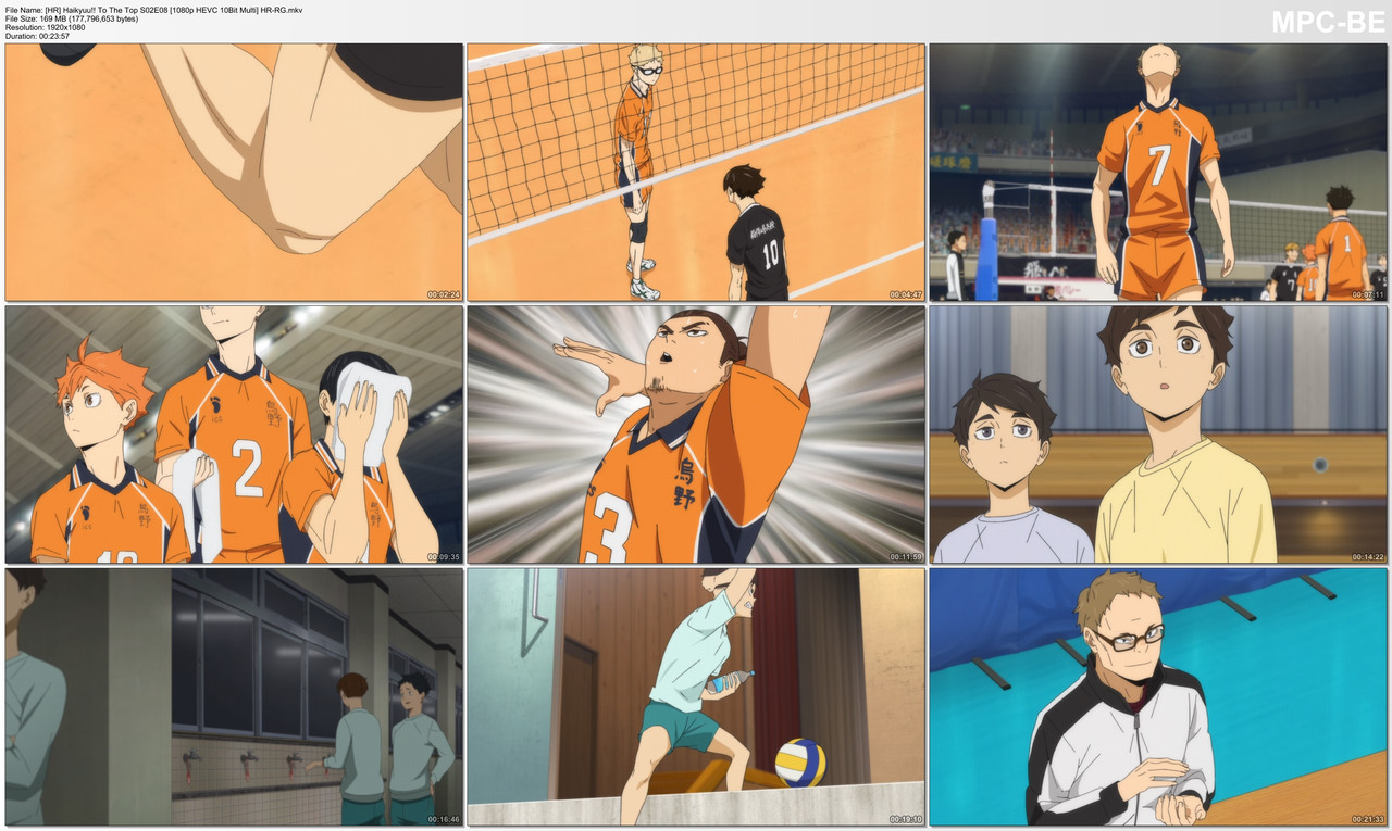 [HR] Haikyuu!! To The Top S02E08 [1080p HEVC 10Bit Multi] HR-RG.mkv_thumbs