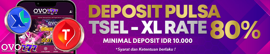 DEPOSIT PULSA RATE 80%