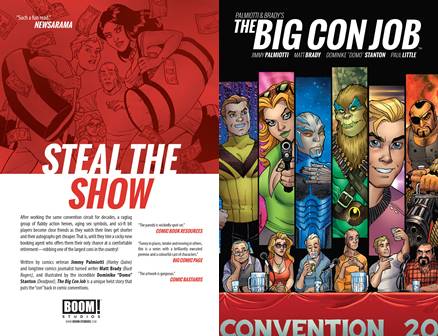 Palmiotti & Brady's The Big Con Job (2016)