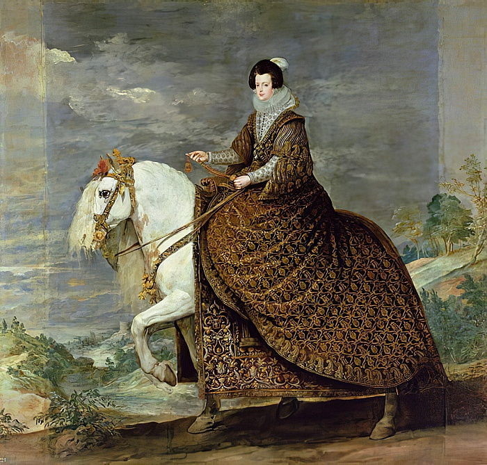 Diego-Velzquez-Equestrian-portrait-of-Elisabeth-de-France-wife-of-Philip-IV-of-Spain-Meister-Dr