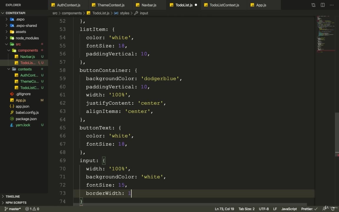 Full Stack React Native + NodeJS & ExpressJS Full Stack React Native + NodeJS & ExpressJS
