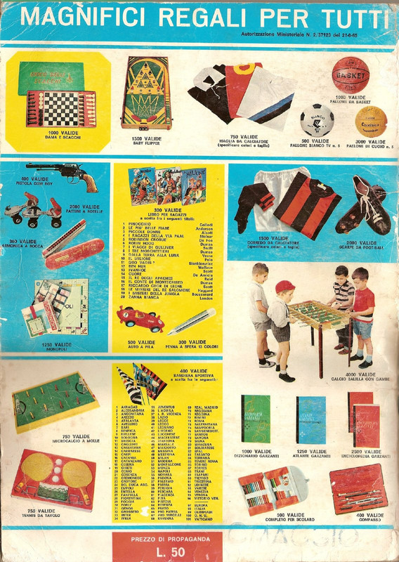 Animali di Tutto il Mondo 1965 Panini-68