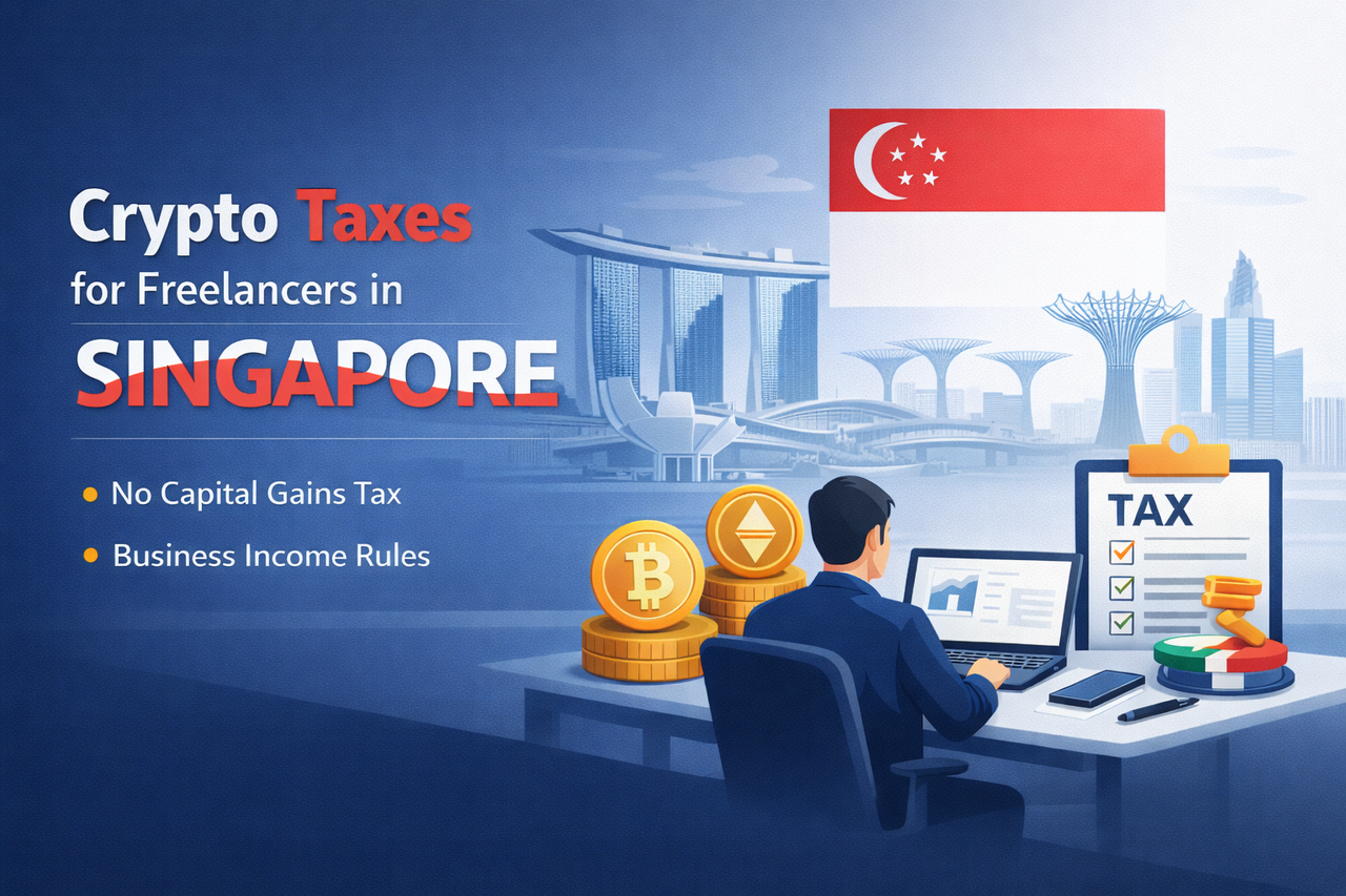 Crypto Taxes for Freelancers in Singapore (2026 Compliance Guide)