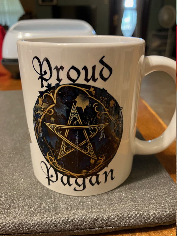 handcrafted sublimated coffee mug