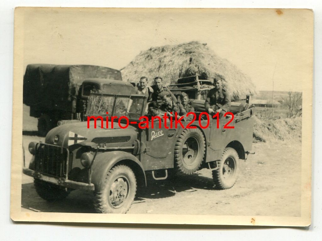 Foto, Wehrmacht, Kübelwagen, Steyr 1500