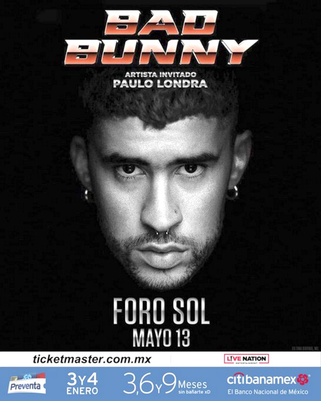 ¿Bad Bunny en el Foro Sol? Esto es lo que sabemos