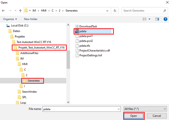 Autostart  WinCC Runtime Advanced (TIA Portal) Autostart  WinCC Runtime Advanced (TIA Portal)