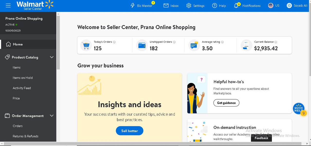 Walmart Portfolio 12