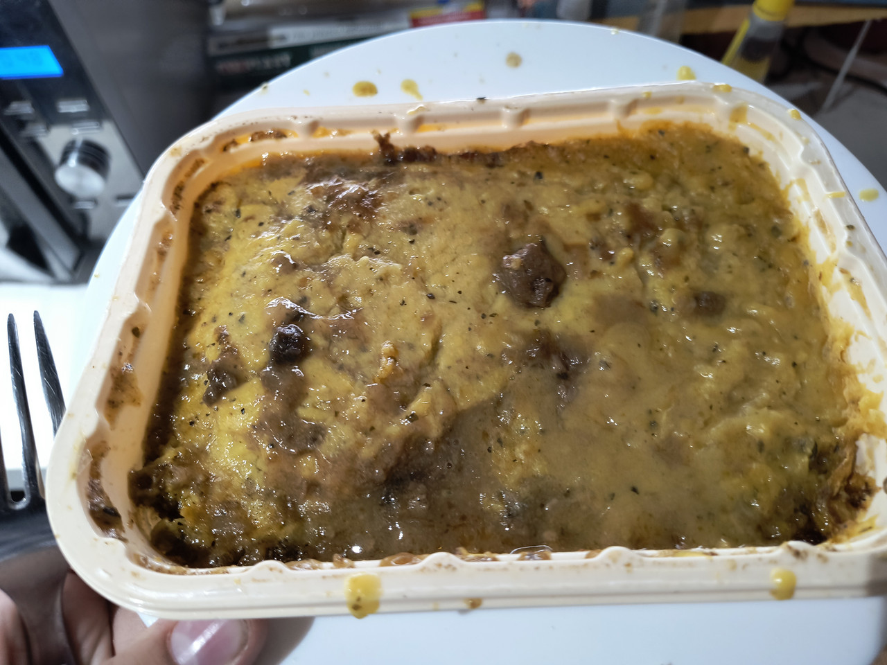 abominación asquerosa que parece vomito