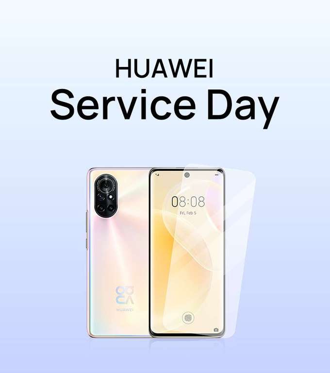 Huawei Service Day: Mano de Obra GRATIS Aún Fuera de Garantía, Teléfonos, Laptops, Tablets y Wearables (1 y 2 de octubre) 
