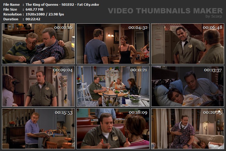 The King of Queens - S01E02 - Fat City.mkv