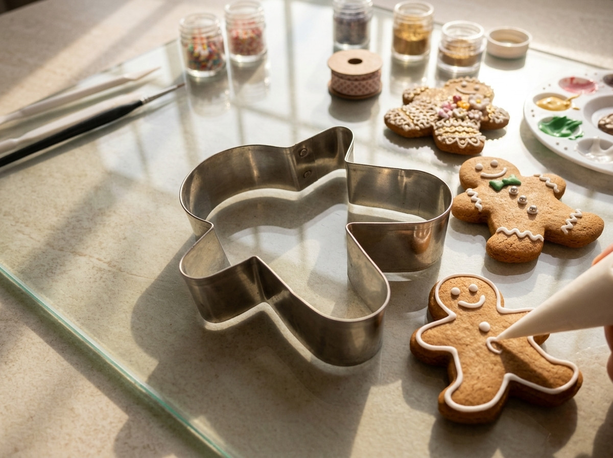Cortador en acero galleta Jengibre en acero para manualidades