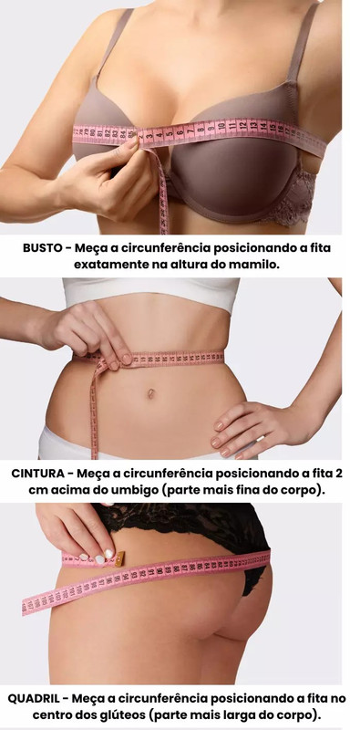 Tabela de medidas imagem 1