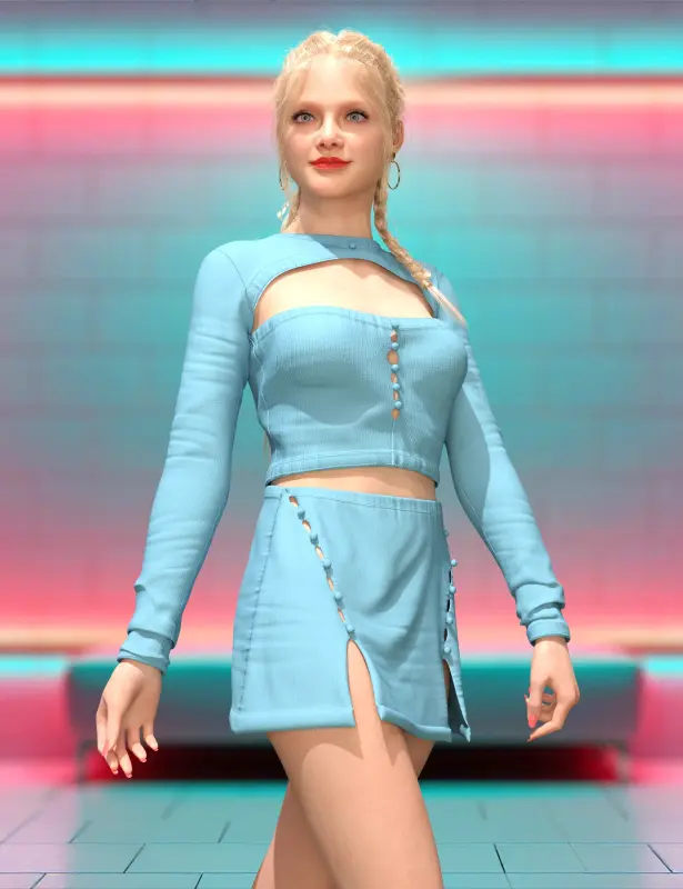 dForce Dina Outfit for Genesis 9