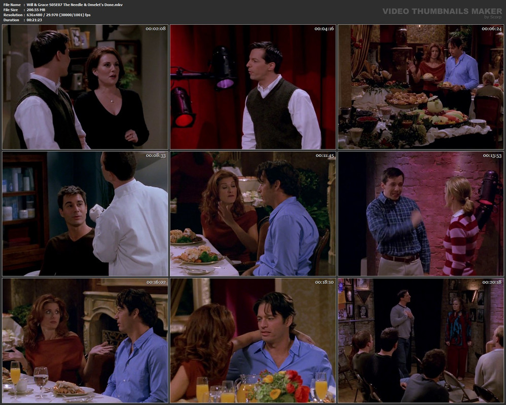 Will & Grace S05E07 The Needle & Omelet's Done.mkv