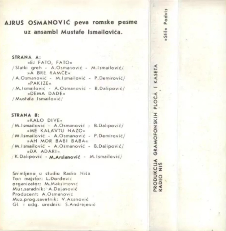 Ajrus Osmanovic 1985 Zadnja Kas