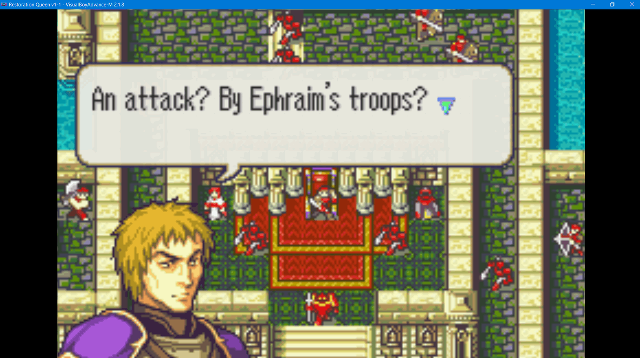 2024-02-22 20_39_22-Restoration Queen v1-1 - VisualBoyAdvance-M 2.1.8