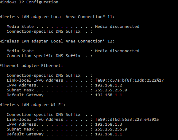Default gateway