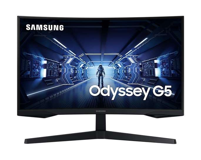 Cyberdoor: Monitor Gamer Curvo Samsung Odyssey G5 LED 27 WQHD 
