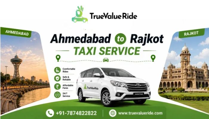 Hire Ahmedabad To Rajkot Taxi True Value Ride