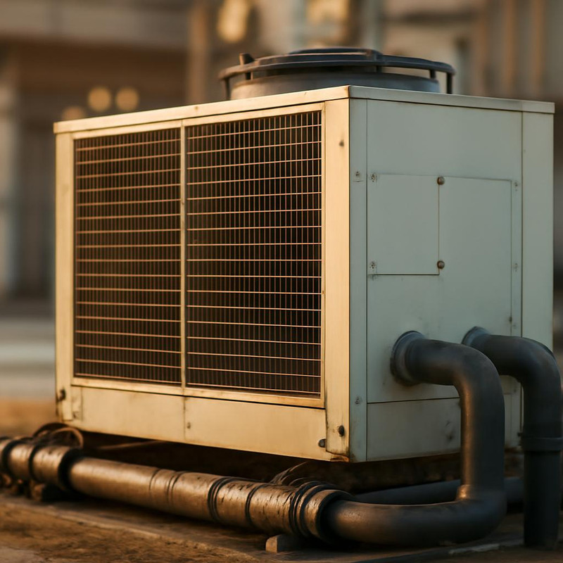 Применение чиллера с воздушным охлаждением в промышленности