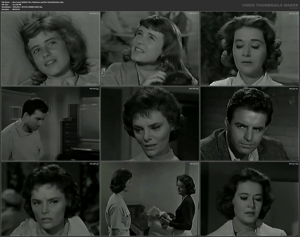 Ben Casey S02E01 Mrs. McBroom and the Cloud Watcher.mkv