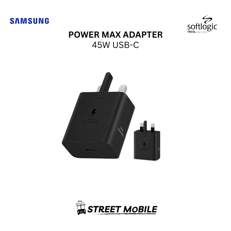 SAMSUNG 45W POWER MAX ADAPTER (SOFTLOGIC)