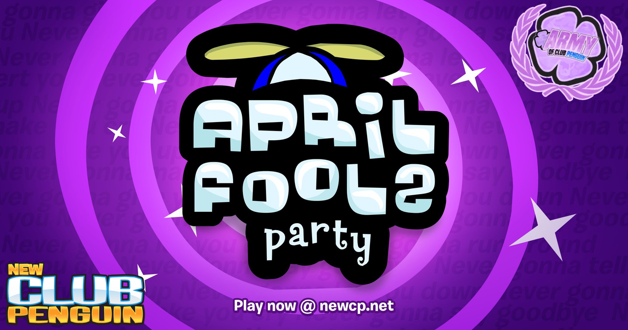NCP NewCP New Club Penguin April Fools Party 2026 Guide ACP Army of CP