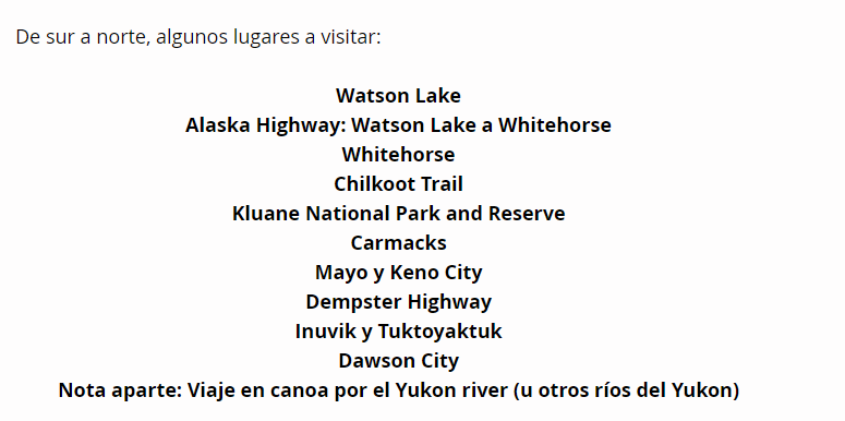 El Yukon, itinerario (y un pedacito de los NW Territories) - Viajar a Territorio del Yukón en Canadá - Foro USA y Canadá