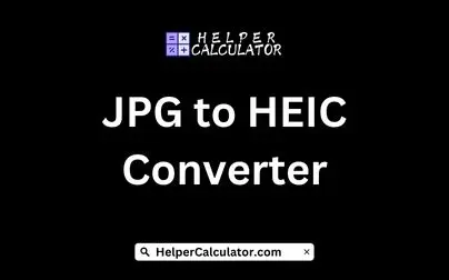JPG to HEIC Converter