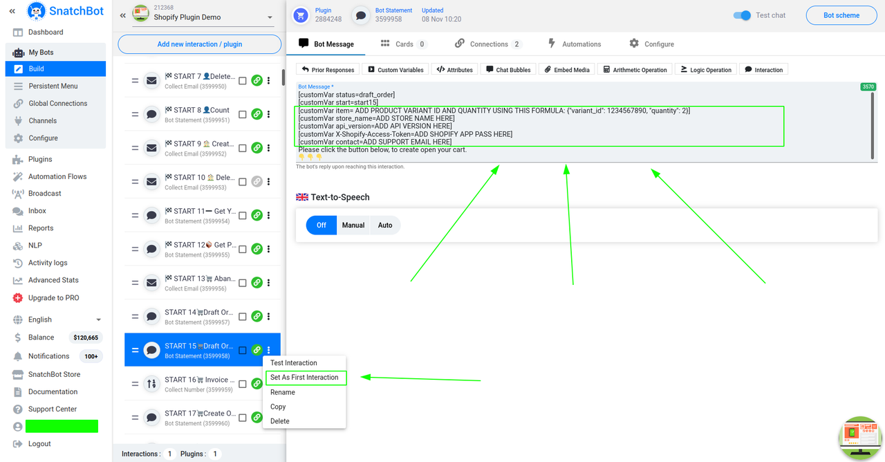 Shopify chatbot 24