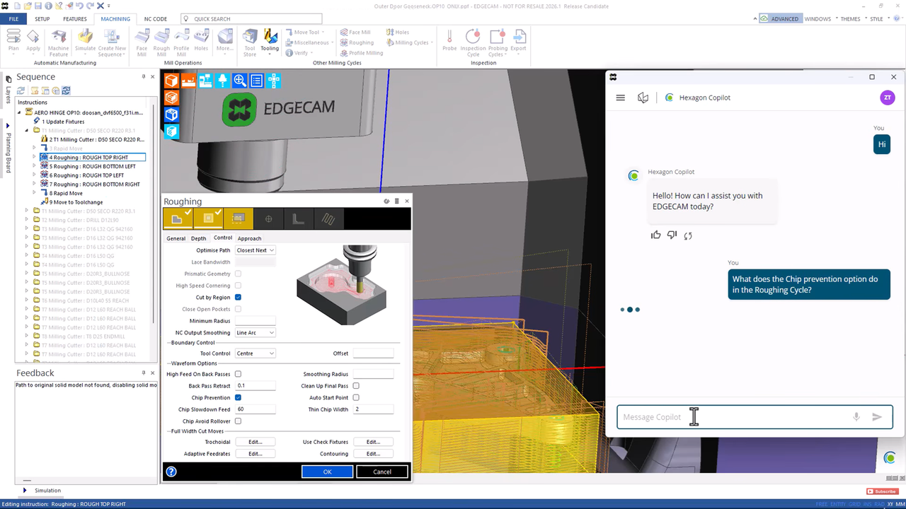 Working with Hexagon Edgecam 2026.1.2626.98 full license