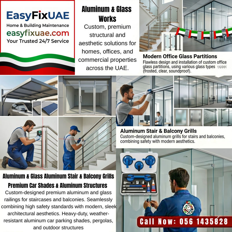Office Glass Partitions & Commercial Fit-Outs in Dubai
