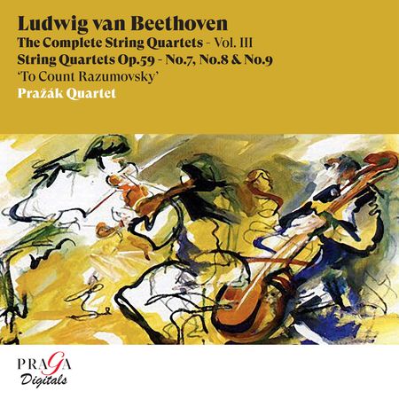 Prazak Quartet - Beethoven: The Three String Quartets, Op. 59 (2021) [Hi-Res]