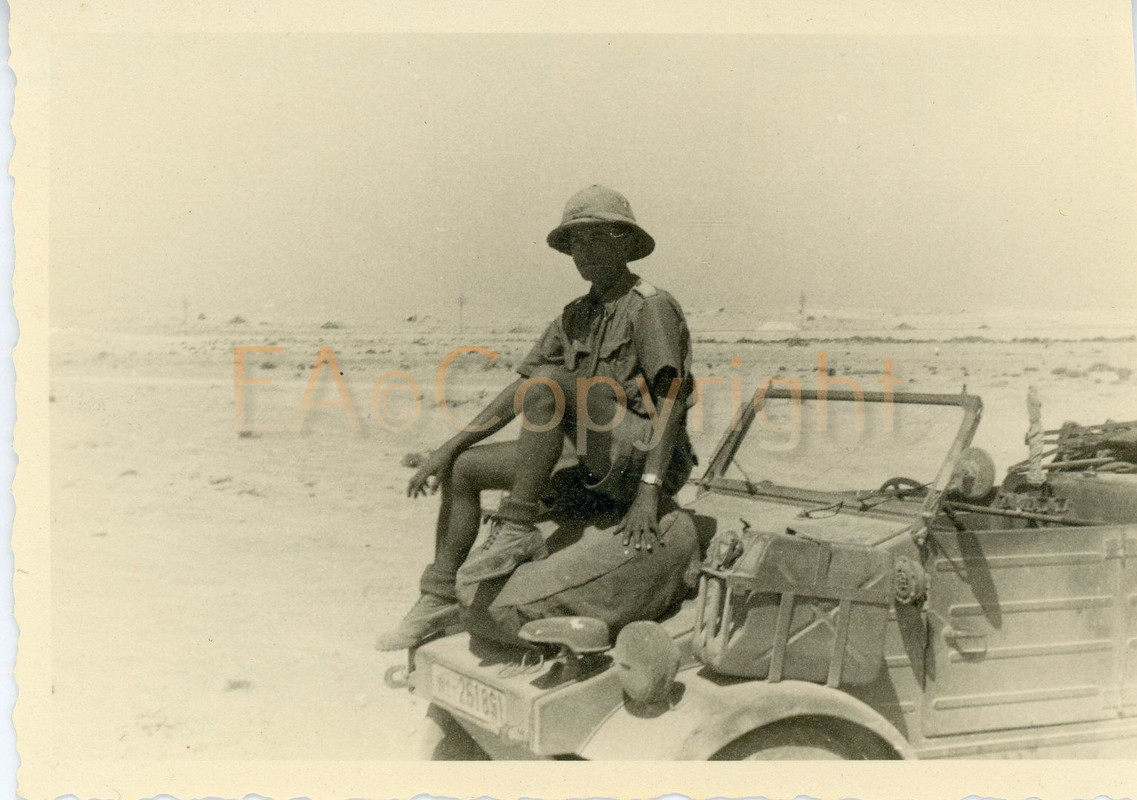 DAK Afrikakorps VW Typ 82 Kübelwagen Wagen Auto 