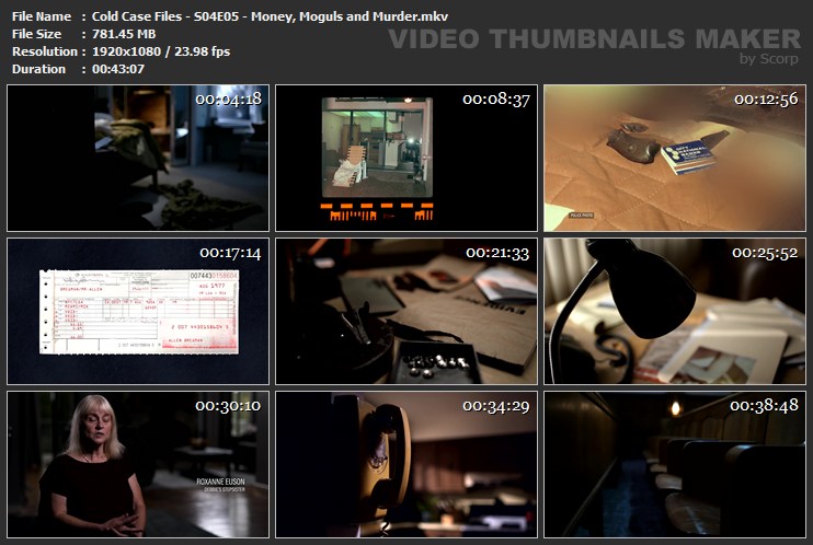 Cold Case Files - S04E05 - Money, Moguls and Murder.mkv