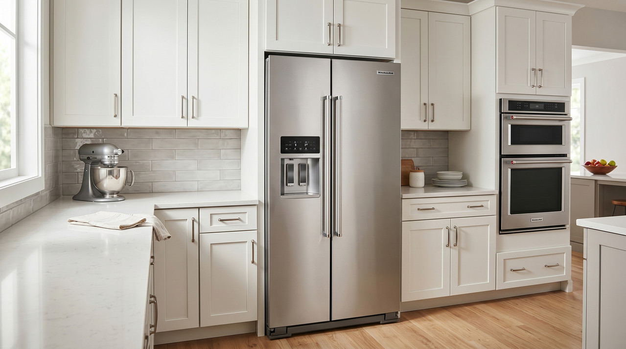 Refrigerador KitchenAid 21 Pies Cúbicos Side by Side