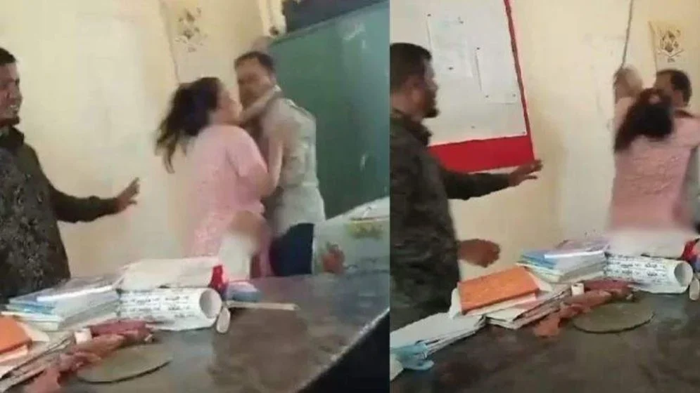 প্রধান শিক্ষক ও নারী শিক্ষকের মারামারির ভিডিও ভাইরাল, বিভাগীয় মামলা