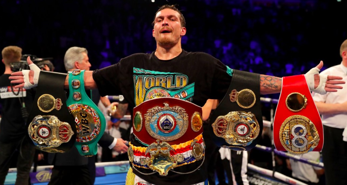 Oleksandr Usyk regresaría al peso crucero para pelear contra el Canelo Álvarez