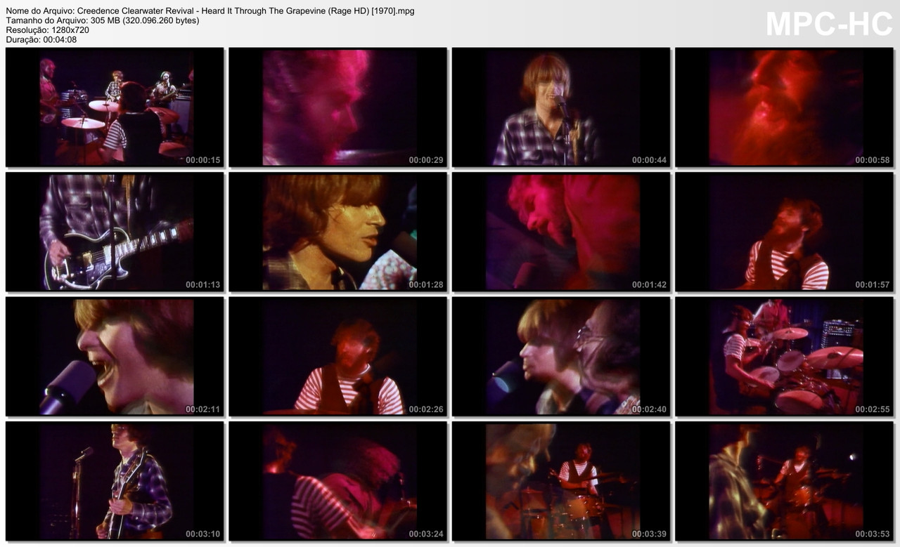 Creedence Clearwater Revival - Heard It Through The Grapevine (Rage HD) [1970]
