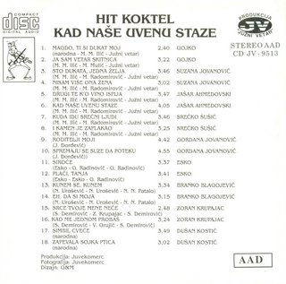 VA - Hit Koktel - 1995 - Kad Naše Uvenu Staze Front-inside