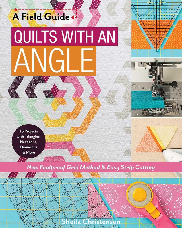 Quilts with an Angle: New Foolproof Grid Method & Easy Strip Cutting; 15 Project