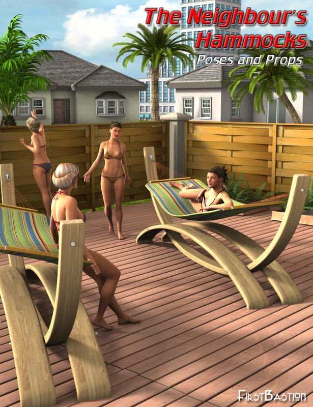 00 main the neighbours hammocks daz3d