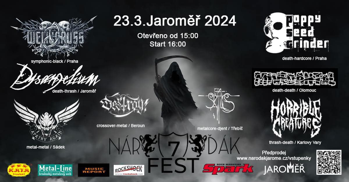 NÁROĎÁK FEST 7 JAROMĚŘ